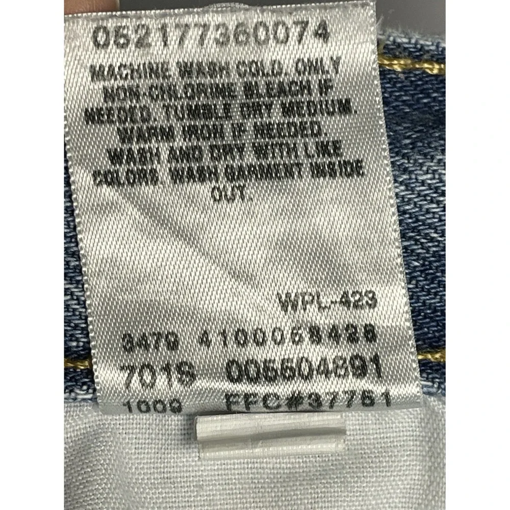 Levis‎ Mens Relaxed Fit 550 Jeans Light Wash Size 36x34 Thrashed, Stains